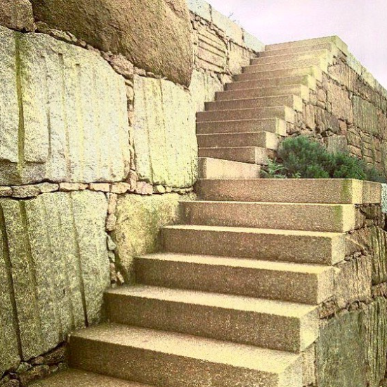 Escaleras reformadas vivienda